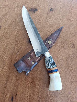 Faca Artesanal 8 Polegadas em Aço Carbono 1070