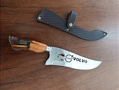 Faca de Churrasco 10" Volvo – Elegância, Precisão e Personalidade