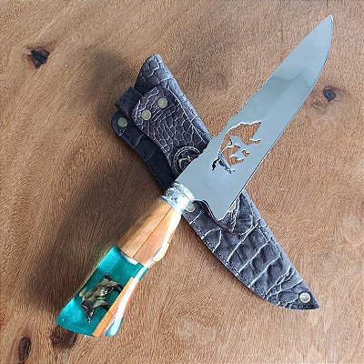 FACA 8" HIBRIDA "CAÇA , JAVALI"