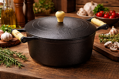 🍳 O Sabor da Tradição na Sua Cozinha: Caçarola Libaneza 5,2 L