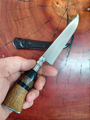 Faca Artesanal 5 Polegadas em Inox Cirúrgico