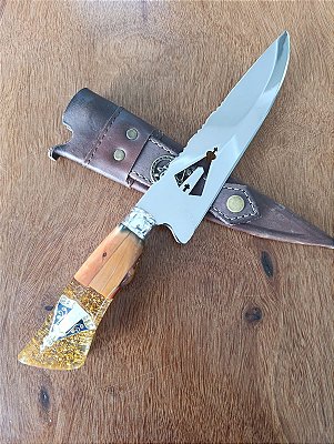 FACA 8 POLEGADAS HIBRIDA "NOSSA SENHORA APARECIDA''