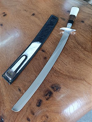 ⚔️ Sabre em Aço Inox 420 com 16” de Lâmina -Resistente, Alta Qualidade e Design Imponente