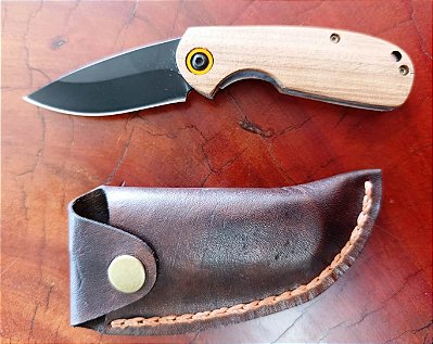 🔥 CANIVETE COM BAINHA EM COURO – RESISTÊNCIA, ELEGÂNCIA E PRATICIDADE EM UM SÓ PRODUTO! 🔥