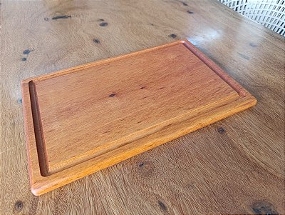 Tábua para Churrasco em Madeira 25x40