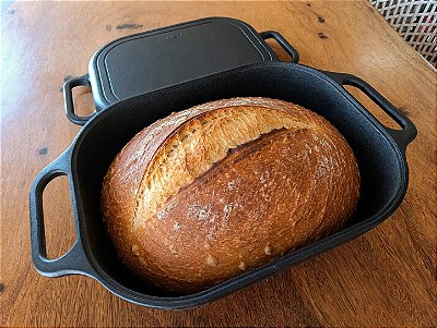 Panela de Ferro para Pão Levain