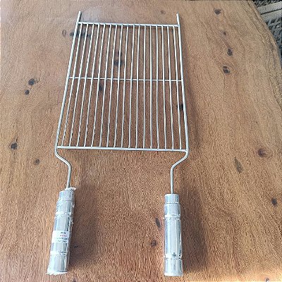 Grelha aramada com reforço medida 30x40 ERC INOX