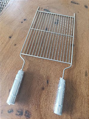 Grelha aramada com reforço medida 40x40 ERC INOX