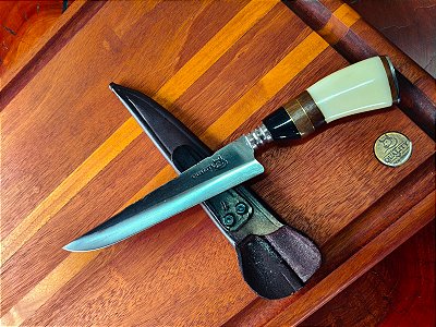 Faca 7" aço Carbono, Modelo Gaúcha