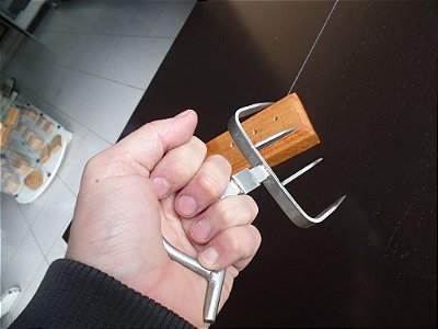 Garfo Apáricio em inox 304