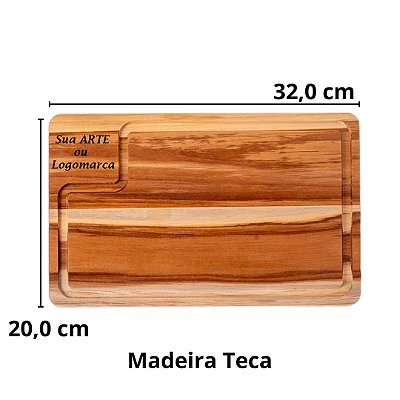 Tábua para corte personalizada pequena