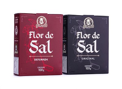 Kit FLOR DE SAL ORIGINAL + DEFUMADA