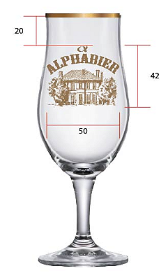 ALPHABIER TAÇA BLOND - OURO