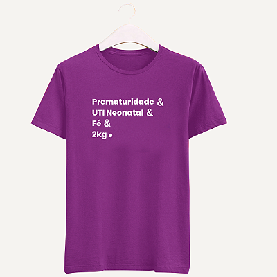 Camiseta Prematuridade & Fé