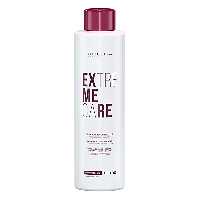 Shampoo Extreme Care Reconstrução Capilar 1L Rubelita Professional