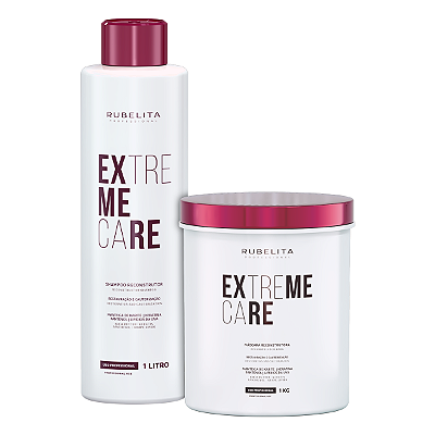 Kit Lavatório Extreme Care (Shampoo 1L + Máscara 1Kg) Rubelita