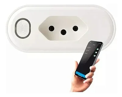Tomada inteligente Wi-Fi 16a Aitek 900 PRO Alexa Cor Branco