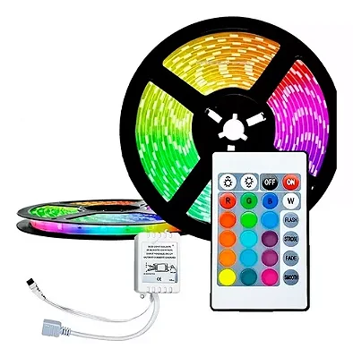 Fita Led 5Metros RGB 5050 IP65 - (5 METROS, RGB - COLORIDA)