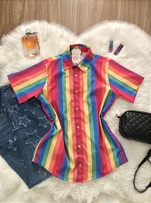 Camisa Rainbow