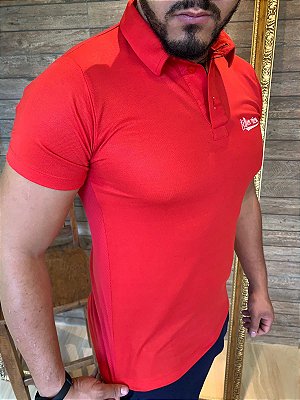 Camiseta Polo Sport Urban - Vermelho