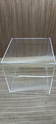 CAIXA EM ACRILICO 20x20x15 cm
