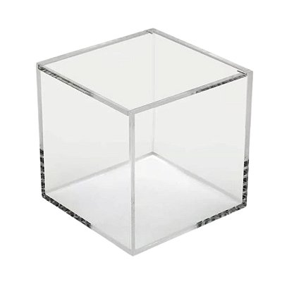 Caixa Em Acrilico 25x25x10 Cm