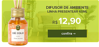 Difusor de Ambiente - Linha Presentear 60ml