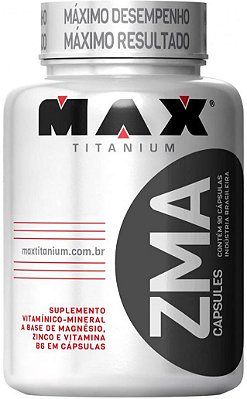 Zma (90 Cápsulas) - Max Titanium