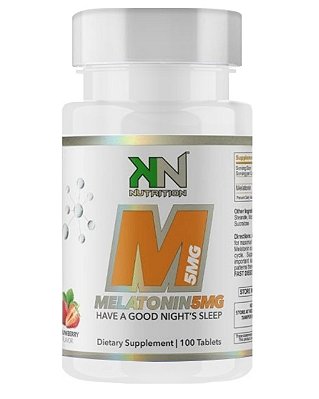 Melatonina Sublingual 5mg (100 tabs) - Kn Nutrition