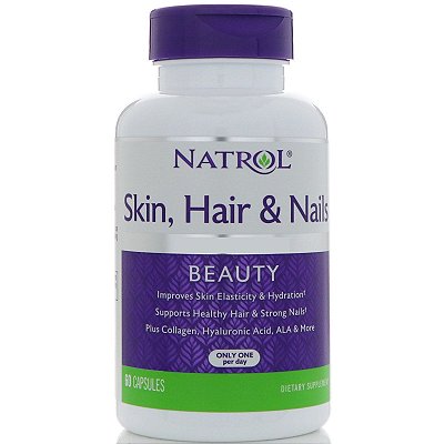 Hair, Skin & Nails 60 Cápsulas Natrol