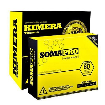 Kit SomaPro 60 Cápsulas + Kimera Thermo 60 Cápsulas - Iridium Labs