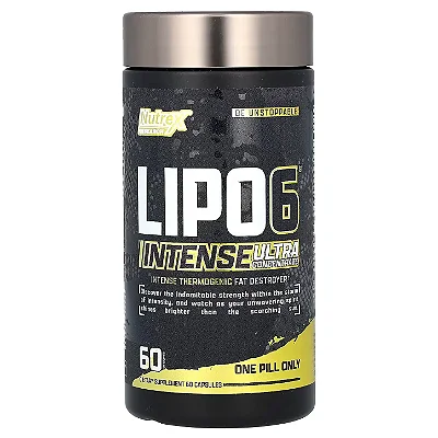 Lipo 6 Black Intense Ultra Concentrado (60 Cápsulas) - Nutrex