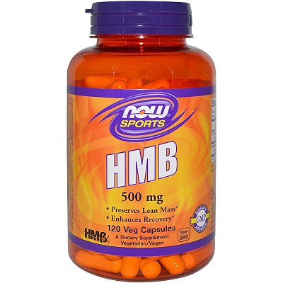 HMB 500mg (120 Cápsulas) - Now Foods