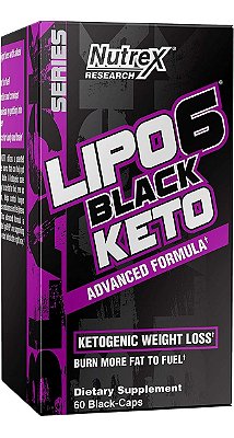 Lipo6 Black Keto 60 Caps Nutrex