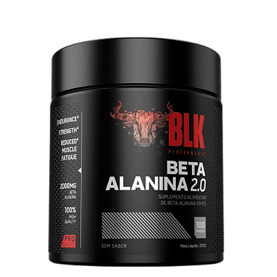 Beta Alanina 2.0 Pura 200g Blk Perfomance