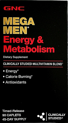 Mega Men Energia e Metabolismo 90 Caps GNC