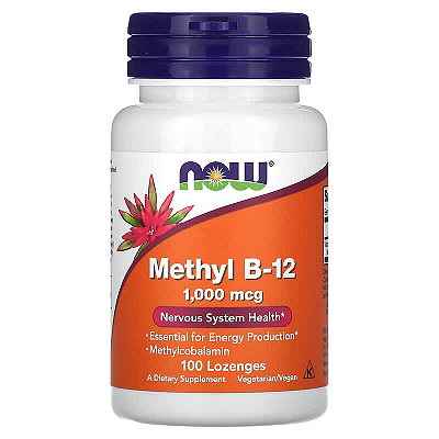 Methyl B-12 1000mcg 100 Caps Now Foods