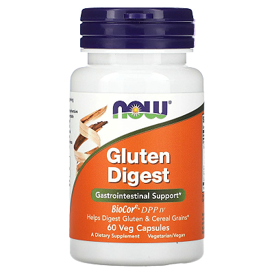 Gluten Digest 60 Capsulas Now Foods