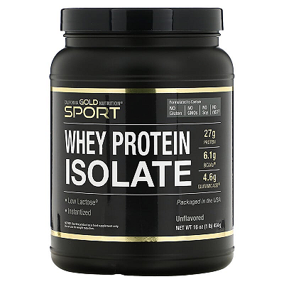 Whey Isolado 454g California Gold