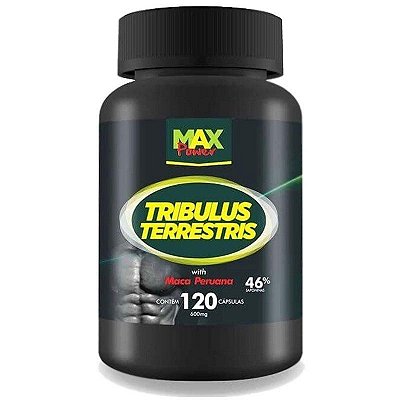 Tribulus c/ Maca Peruana 120 Cápsulas - Max Power
