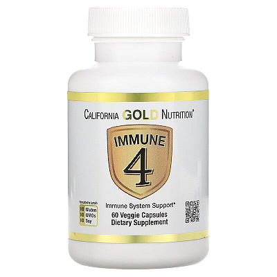 Immune 4 60 cápsulas California Gold