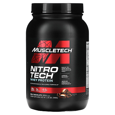 Nitro Tech 100% Whey Gold Isolado 921g Muscletech