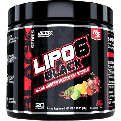 Lipo-6 Black UC Powder 30 doses Nutrex