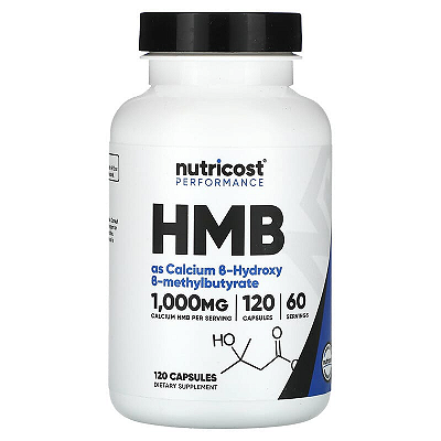 HMB 1000mg 60 Caps Nutricost