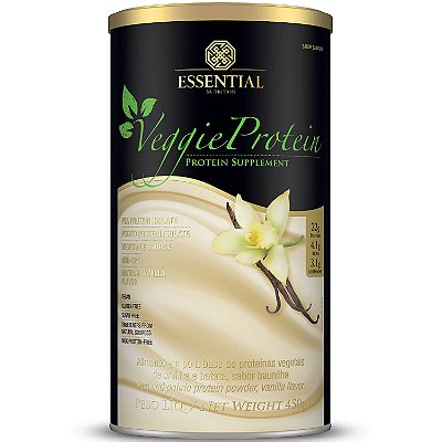 Veggie Protein Baunilha 450g Essential Nutrition