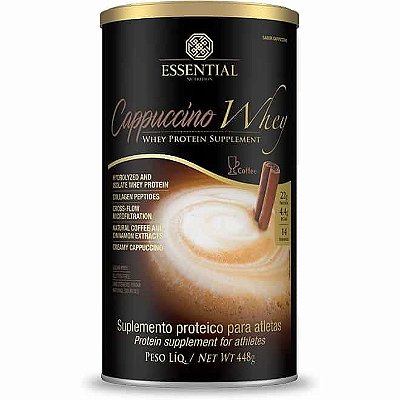 Cappuccino Whey 448g Essential Nutrition