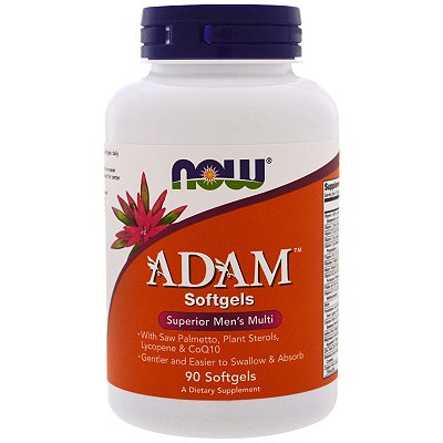 Multivitamínico Adam 90 Softgels Now Foods