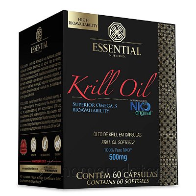 Krill Oil 60 Caps Essential Nutrition
