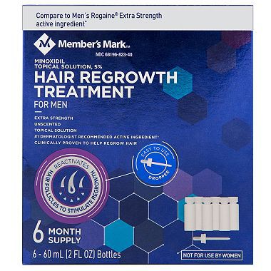 Minoxidil 5% 6 meses Member's Mark