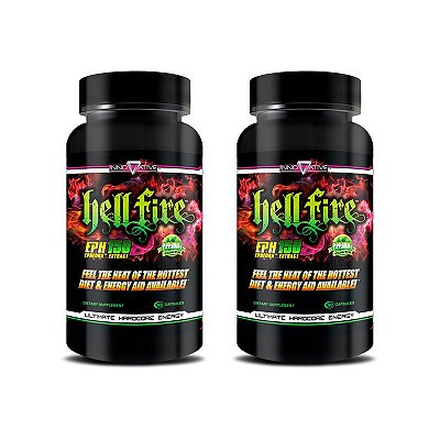 Kit 2 Hell Fire (90 Capsulas) - Innovative